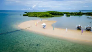 Luli Island sandbar